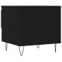Mesa de centro madera de ingeniería negro 50x46x50 cm de vidaXL, Mesas de centro - Ref: Foro24-830910, Precio: 36,59 €, Descu...
