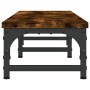 Soporte pantalla madera ingeniería roble ahumado 105x23x15,5 cm de vidaXL, Bases y elevadores para ordenadores - Ref: Foro24-...