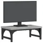 Soporte de pantalla madera ingeniería gris Sonoma 37x23x14 cm de vidaXL, Bases y elevadores para ordenadores - Ref: Foro24-83...