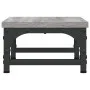 Soporte de pantalla madera ingeniería gris Sonoma 37x23x14 cm de vidaXL, Bases y elevadores para ordenadores - Ref: Foro24-83...
