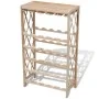 Botellero con estantes para 25 botellas madera maciza abeto de vidaXL, Botelleros - Ref: Foro24-241068, Precio: 50,94 €, Desc...