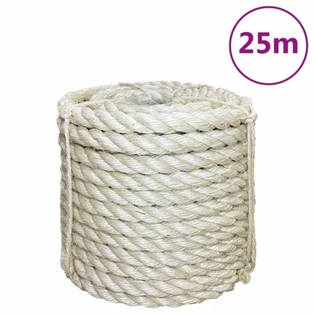 Cuerda 100% sisal 20 mm 25 m de vidaXL, Sogas y cuerdas metálicas - Ref: Foro24-155037, Precio: 67,22 €, Descuento: %