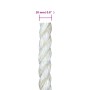 Cuerda 100% sisal 20 mm 25 m de vidaXL, Sogas y cuerdas metálicas - Ref: Foro24-155037, Precio: 75,60 €, Descuento: %