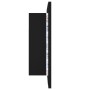 Armario espejo de baño con luz LED acrílico negro 60x12x45 cm de vidaXL, Tocadores de baño - Ref: Foro24-804957, Precio: 53,6...