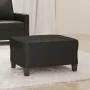 Reposapiés de cuero sintético negro 70x55x41 cm de vidaXL, Otomanas - Ref: Foro24-349355, Precio: 63,51 €, Descuento: %