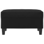 Reposapiés de cuero sintético negro 70x55x41 cm de vidaXL, Otomanas - Ref: Foro24-349355, Precio: 64,12 €, Descuento: %