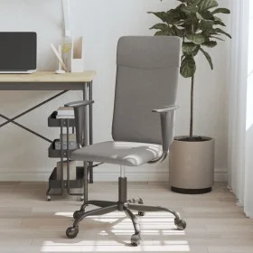 Silla de oficina altura ajustable tela gris oscuro de vidaXL, Sillas de oficina - Ref: Foro24-353018, Precio: 85,55 €, Descue...