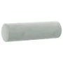 Cojines decorativos 2 uds terciopelo gris claro Ø15x50 cm de vidaXL, Cojines - Ref: Foro24-349509, Precio: 25,37 €, Descuento: %