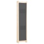 Biombo divisor 5 paneles de tela gris 200x170x4 cm de vidaXL, Divisores de ambientes - Ref: Foro24-248177, Precio: 70,22 €, D...