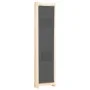 Biombo divisor 5 paneles de tela gris 200x170x4 cm de vidaXL, Divisores de ambientes - Ref: Foro24-248177, Precio: 72,21 €, D...