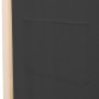 Biombo divisor 5 paneles de tela gris 200x170x4 cm de vidaXL, Divisores de ambientes - Ref: Foro24-248177, Precio: 70,22 €, D...