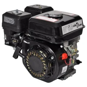 Schwarzer Benzinmotor mit 6,5 PS und 4,8 kW. von vidaXL, Generatoren - Ref: Foro24-141246, Preis: 190,83 €, Rabatt: %