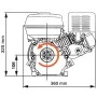 Motor de gasolina negro de 6,5 HP y 4,8 kW by vidaXL, Generators - Ref: Foro24-141246, Price: 190,83 €, Discount: %