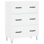 Aparador alto madera contrachapada blanco 69,5x34x180 cm de vidaXL, Aparadores - Ref: Foro24-3198081, Precio: 171,41 €, Descu...