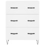 Aparador alto madera contrachapada blanco 69,5x34x180 cm de vidaXL, Aparadores - Ref: Foro24-3198081, Precio: 171,41 €, Descu...