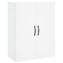 Aparador alto madera contrachapada blanco 69,5x34x180 cm de vidaXL, Aparadores - Ref: Foro24-3198097, Precio: 172,10 €, Descu...