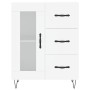 Aparador alto madera contrachapada blanco 69,5x34x180 cm de vidaXL, Aparadores - Ref: Foro24-3198097, Precio: 172,10 €, Descu...
