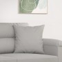 Cojines decorativos 2 uds tela microfibra gris claro 40x40 cm de vidaXL, Cojines - Ref: Foro24-349496, Precio: 19,65 €, Descu...