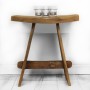 HSM Collection Taburete Buffallo 40x30x45 cm de HSM Collection, Taburetes y sillas plegables - Ref: Foro24-442920, Precio: 81...