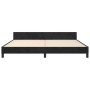 Estructura de cama con cabecero de terciopelo negro 200x200 cm de vidaXL, Camas y somieres - Ref: Foro24-3125777, Precio: 247...