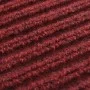 Alfombra de entrada de PVC roja, 90 x 120 cm de vidaXL, Felpudos - Ref: Foro24-241270, Precio: 29,51 €, Descuento: %