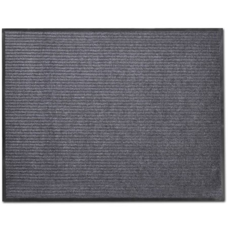 Alfombra de entrada PVC gris 90x120 cm de vidaXL, Felpudos - Ref: Foro24-241275, Precio: 29,33 €, Descuento: %