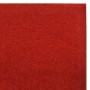 Alfombra de pasillo roja 1 x 20 m muy densa 400 g / m² de vidaXL, Felpudos - Ref: Foro24-241281, Precio: 131,50 €, Descuento: %