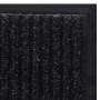 Alfombra de entrada de PVC negra, 90 x 150 cm de vidaXL, Felpudos - Ref: Foro24-241266, Precio: 38,21 €, Descuento: %