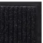 Alfombra de entrada de PVC negra, 90 x 150 cm de vidaXL, Felpudos - Ref: Foro24-241266, Precio: 33,55 €, Descuento: %