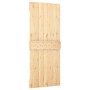 Puerta corredera con herrajes madera maciza de pino 85x210 cm en Puertas | Comprar online en Foru.es