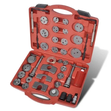 Set de herramientas de pinzas de freno traseras, 40 piezas de vidaXL, Herramientas de mano - Ref: Foro24-210271, Precio: 64,8...