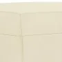 Cream synthetic leather 3-piece sofa set with cushions by vidaXL, Sofas - Ref: Foro24-3201384, Price: 474,02 €, Discount: %