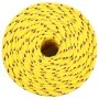 Cuerda de barco polipropileno amarillo 8 mm 100 m de vidaXL, Sogas y cuerdas metálicas - Ref: Foro24-152609, Precio: 27,16 €,...