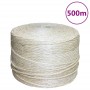 Cuerda 100% sisal 4 mm 500 m de vidaXL, Sogas y cuerdas metálicas - Ref: Foro24-155011, Precio: 67,32 €, Descuento: %