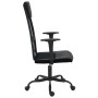 Silla de oficina altura ajustable tela malla y cuero PE negro de vidaXL, Sillas de oficina - Ref: Foro24-353023, Precio: 81,8...