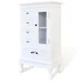 Furniture with 5 drawers and 2 shelves white by vidaXL, Drawers - Ref: Foro24-241150, Price: 191,46 €, Discount: %
