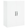 Aparador alto madera contrachapada blanco 69,5x34x180 cm de vidaXL, Aparadores - Ref: Foro24-3198065, Precio: 165,54 €, Descu...