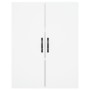 Aparador alto madera contrachapada blanco 69,5x34x180 cm de vidaXL, Aparadores - Ref: Foro24-3198065, Precio: 165,54 €, Descu...