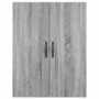 Aparador alto madera contrachapada gris sonoma 69,5x34x180 cm de vidaXL, Aparadores - Ref: Foro24-3198103, Precio: 164,61 €, ...
