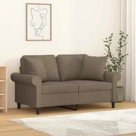 Cojines decorativos 2 uds tela gris taupe 40x40 cm de vidaXL, Cojines - Ref: Foro24-349478, Precio: 19,05 €, Descuento: %