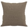 Cojines decorativos 2 uds tela gris taupe 40x40 cm de vidaXL, Cojines - Ref: Foro24-349478, Precio: 19,37 €, Descuento: %