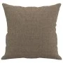 Cojines decorativos 2 uds tela gris taupe 40x40 cm de vidaXL, Cojines - Ref: Foro24-349478, Precio: 19,05 €, Descuento: %