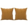 Cojines decorativos 2 uds terciopelo marrón 40x40 cm de vidaXL, Cojines - Ref: Foro24-349492, Precio: 20,33 €, Descuento: %
