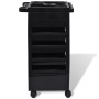 Carrito de plástico con ruedas para peluquerías de vidaXL, Cuidado capilar - Ref: Foro24-110104, Precio: 73,77 €, Descuento: %