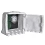 Enchufe de jardín de piedra sintética con temporizador de vidaXL, Enchufes de pared - Ref: Foro24-41230, Precio: 54,92 €, Des...