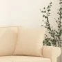 Cojines decorativos 2 uds tela crema 40x40 cm de vidaXL, Cojines - Ref: Foro24-349473, Precio: 18,66 €, Descuento: %