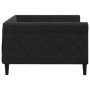 Sofá cama terciopelo negro 100x200 cm de vidaXL, Camas y somieres - Ref: Foro24-354255, Precio: 212,49 €, Descuento: %