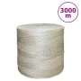 Cuerda 100% sisal 2 mm 3000 m de vidaXL, Sogas y cuerdas metálicas - Ref: Foro24-155003, Precio: 64,15 €, Descuento: %