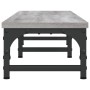 Soporte de pantalla madera ingeniería gris Sonoma 105x23x15,5cm de vidaXL, Bases y elevadores para ordenadores - Ref: Foro24-...