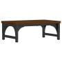 Soporte de pantalla madera ingeniería marrón roble 37x23x14 cm de vidaXL, Bases y elevadores para ordenadores - Ref: Foro24-8...